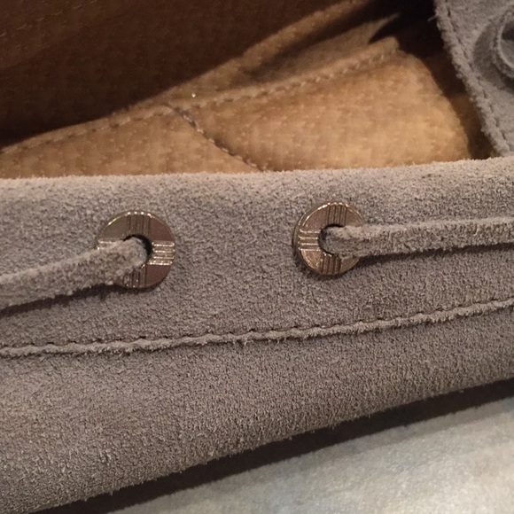 Lands End gray suede loafers (sz 7 1/2) - Picture 10 of 10